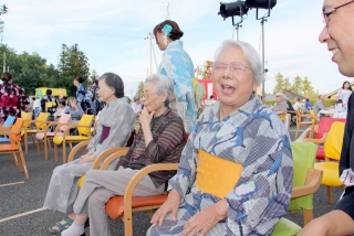 2017年ライフケア黒森夏祭り。地域の皆様、ご家族の皆様よりご協力いただき、賑やかに開催することができました。
