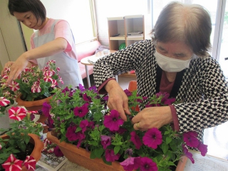 自宅での生活を意識したショートステイにおける取り組み