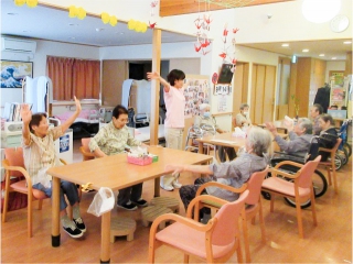 【北のかがやき】「機能訓練による身体機能の維持向上」を新たな事業所の取り組みとして実施しております