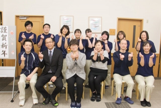 令和３年１月２日 新年を皆さんで喜びました