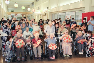 【ライフケア黒森】2021年の夏祭りも感染症予防対策をしっかりしながら開催しました