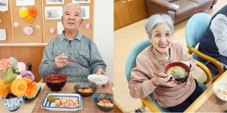 こもれびの郷における自前調理の取り組みについて～五感で感じて楽しむ食事～